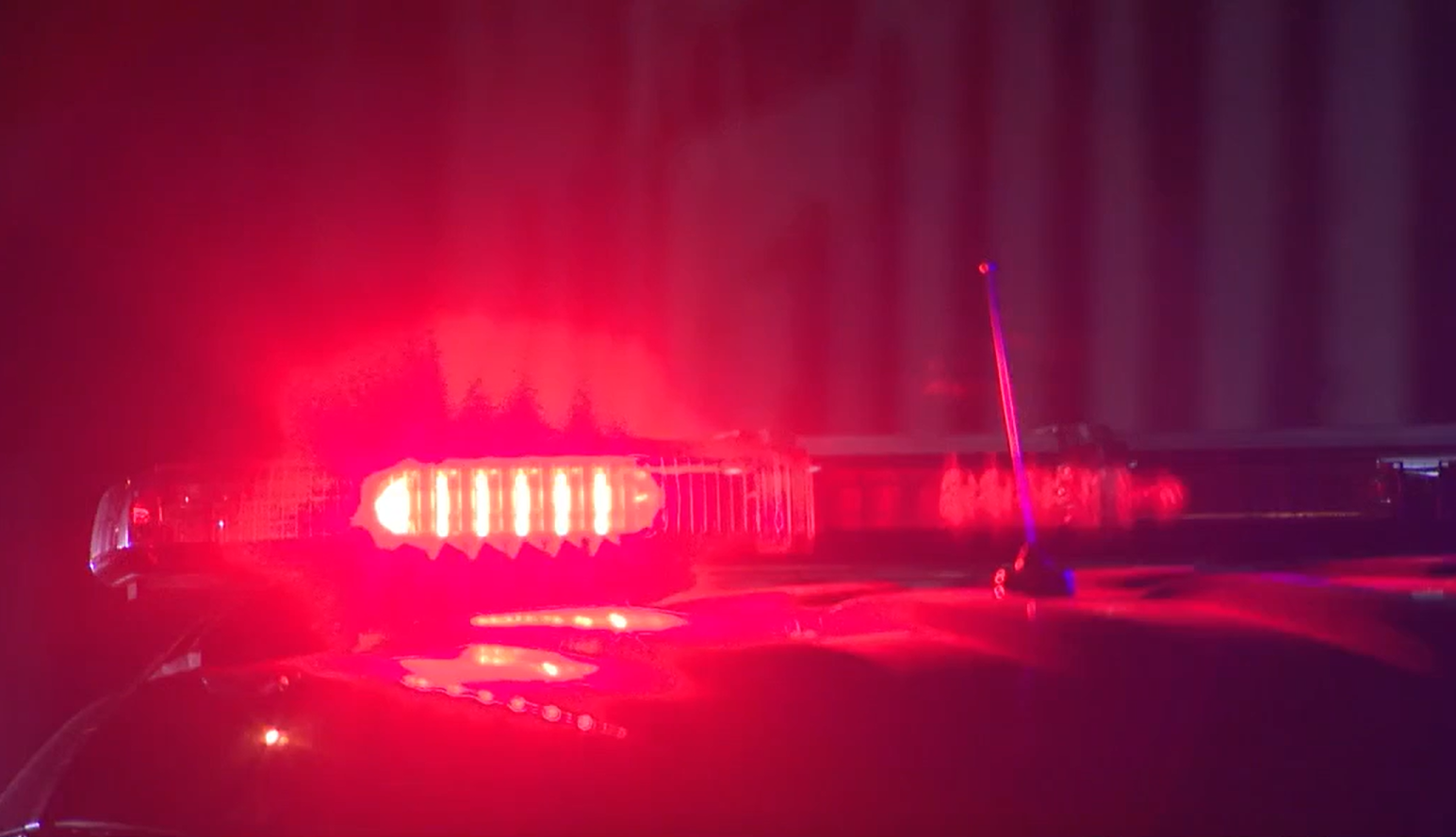 Emergency crews respond to a vehicle crash in Lancaster County creek